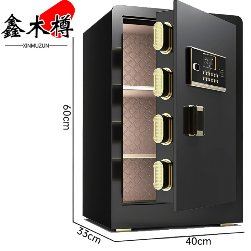 鑫木樽三层保险柜60cm台高清大图