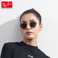RayBan雷朋太阳镜男女复古圆形经典G15镜片潮流墨镜0RB3447