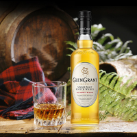 Glen Grant格兰冠单一麦芽苏格兰威士忌700ml 英国进口洋酒烈酒