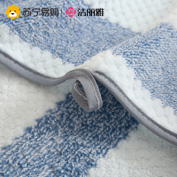 洁丽雅毛巾 比纯棉吸水不易掉毛男女士洗脸洗澡家用干发珊瑚绒速干814-1