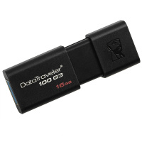 金士顿 16GB USB3.0 U盘 DT100G3 黑色 滑盖设计 时尚便利