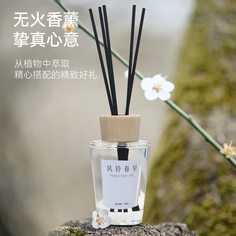 Chirimiri春枝漫野香悦套装 颈椎仪+香薰礼盒 TZ-003暖白142*142*40高清大图