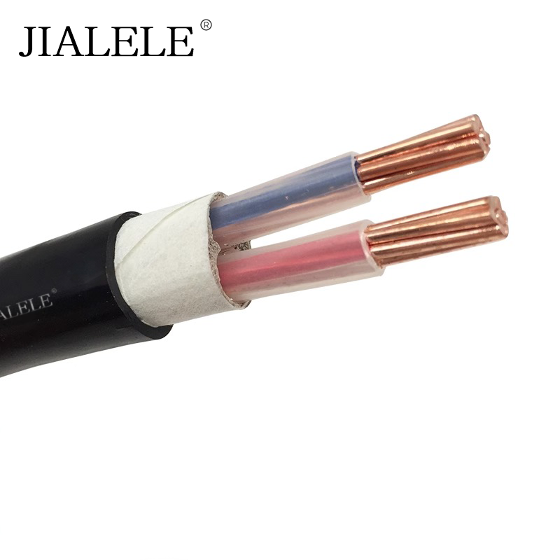 JIALELE 阻燃二芯低压电缆ZR-YJV22-2*25平方 额定电压0.6/1KV 米高清大图
