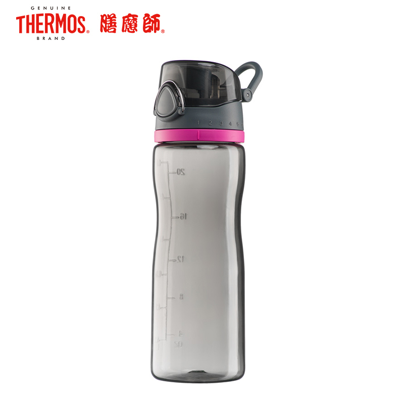 膳魔师运动杯 HT-4002 700ml 时尚灰 进口材质 膳魔师水杯/杯子/运动水杯/茶杯/健身水杯/办公杯/户外杯