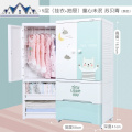 抽屉式收纳柜加厚双开儿童衣柜宝宝衣橱塑料卡通柜子储物柜_101