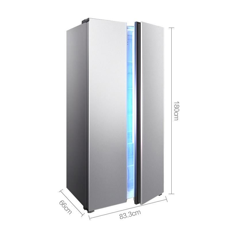 康佳konka606升对开门电冰箱风冷无霜电脑温控家用保鲜节能静音两门