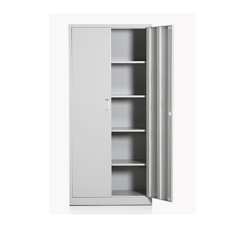 鸿业盛大简约现代通门文件柜850L*390W*1800H环保喷塑储物柜可调节层板大容量办公室铁皮柜高清大图