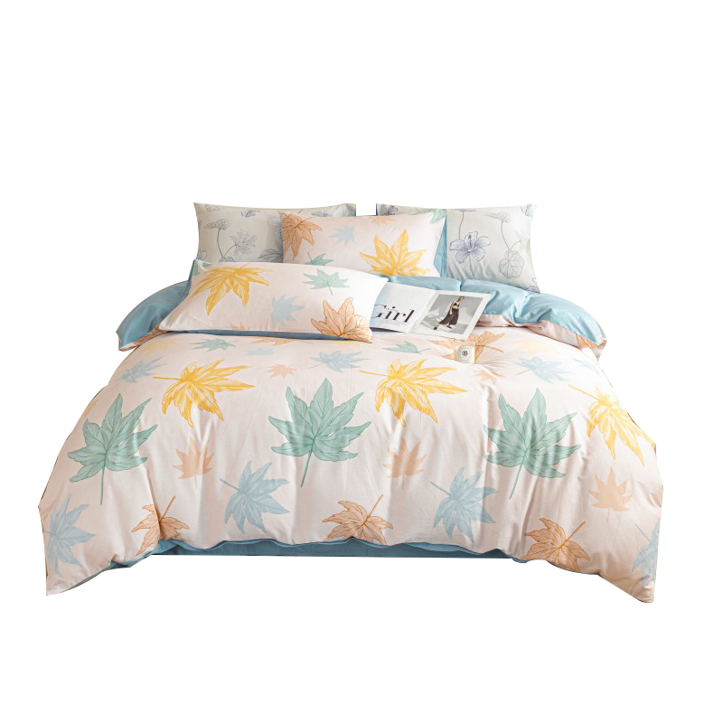 艾逸瑶选 JF-241202 枫沁流年纯棉四件套