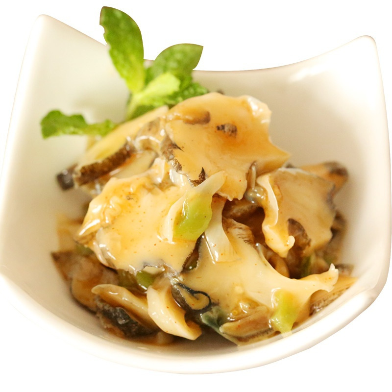 110g6盒芥末海螺肉即食螺片玉螺麻辣香螺生鲜水产冻鲜海鲜