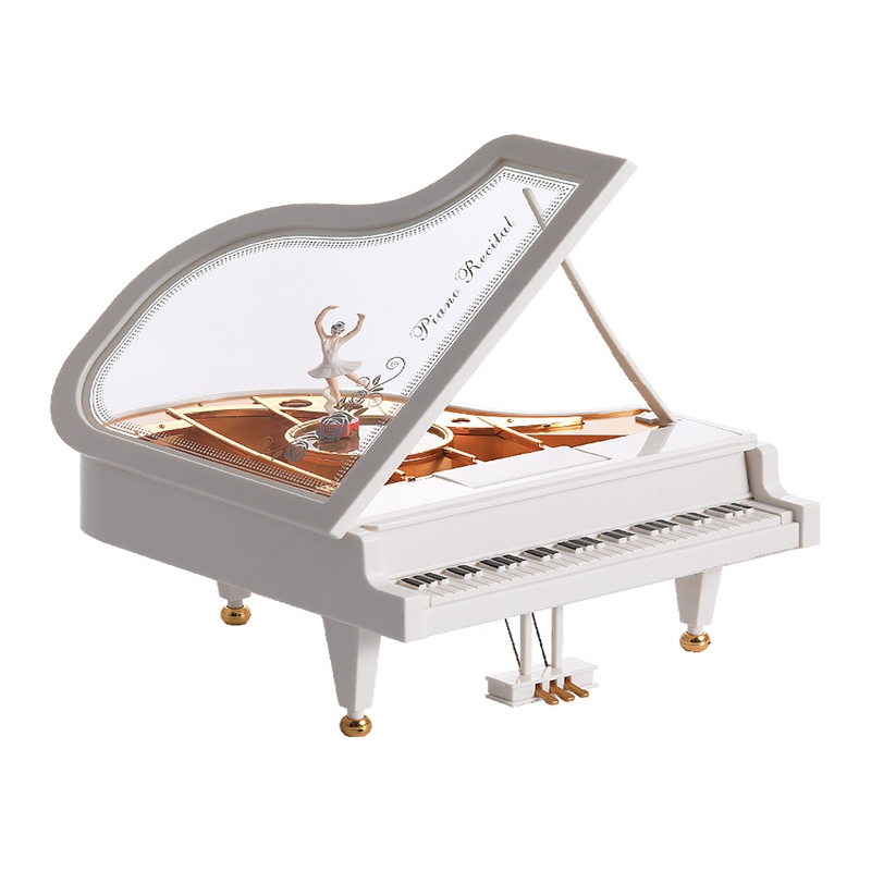 法耐钢琴音乐盒八音盒生日礼物女生跳舞芭蕾女孩情人节礼品友小号钢琴