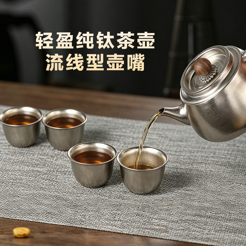 亚摩斯AMOS纯钛水具套装高清大图