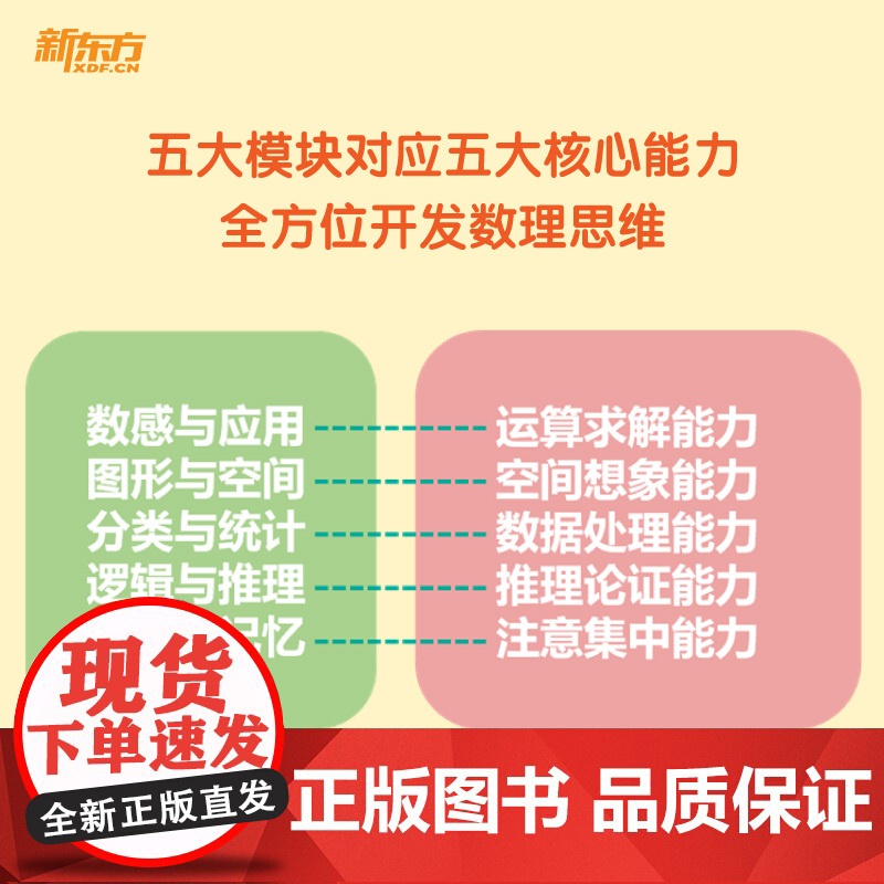 [新东方店]好老师丛书益智游戏书种子季萌芽季青苗季 幼小衔接幼升小学龄前3-6岁思维开发亲子数学益智游戏 配套资源高清大图