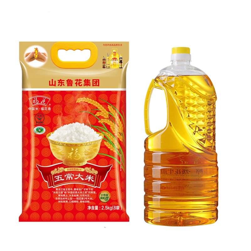 鲁花油米组合1高清大图