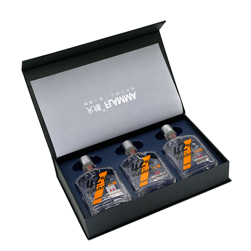 [官方自营]五粮浓香 火爆 42度100mL*3瓶礼盒装 浓香型小瓶白酒 宜宾五粮液股份有限公司出品