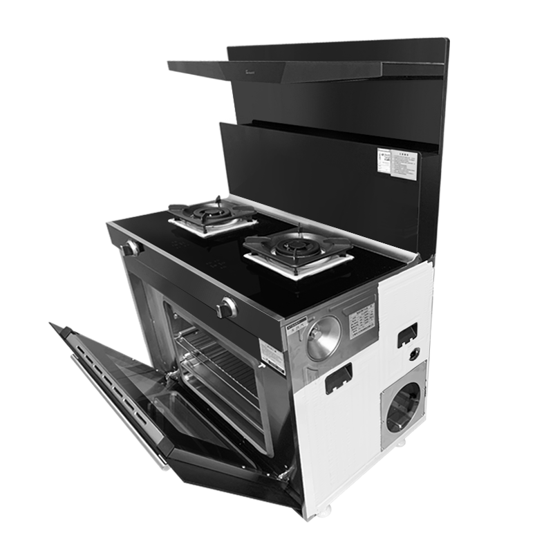 大臣集成灶ZK900A19 集油烟机、灶具、消毒烘干一体机 近吸式油烟机 排烟左右调节