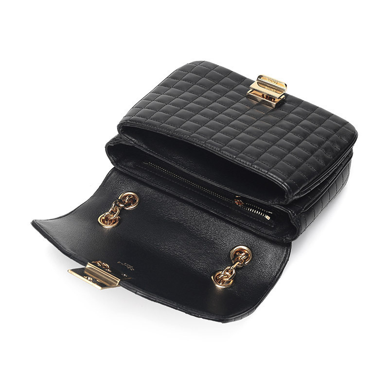 celine赛琳女士牛皮cbag小号绗缝单肩包188403bfc