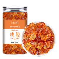 正品桃胶150g天然桃花泪非特级野 生可搭配皂角米雪燕组合食用银耳