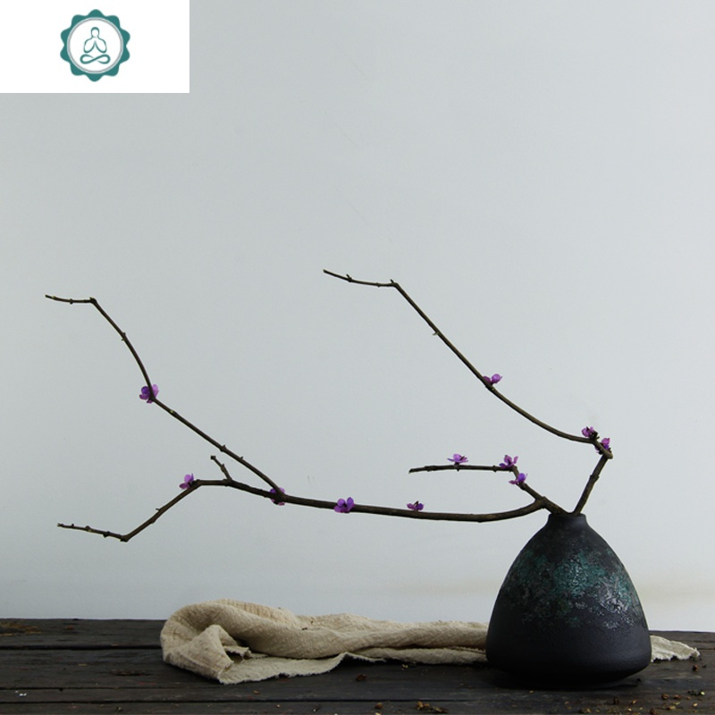 干支梅花真花插花瓶假梅花干花枝干枝装饰枯小树枝干花花束森系 封后