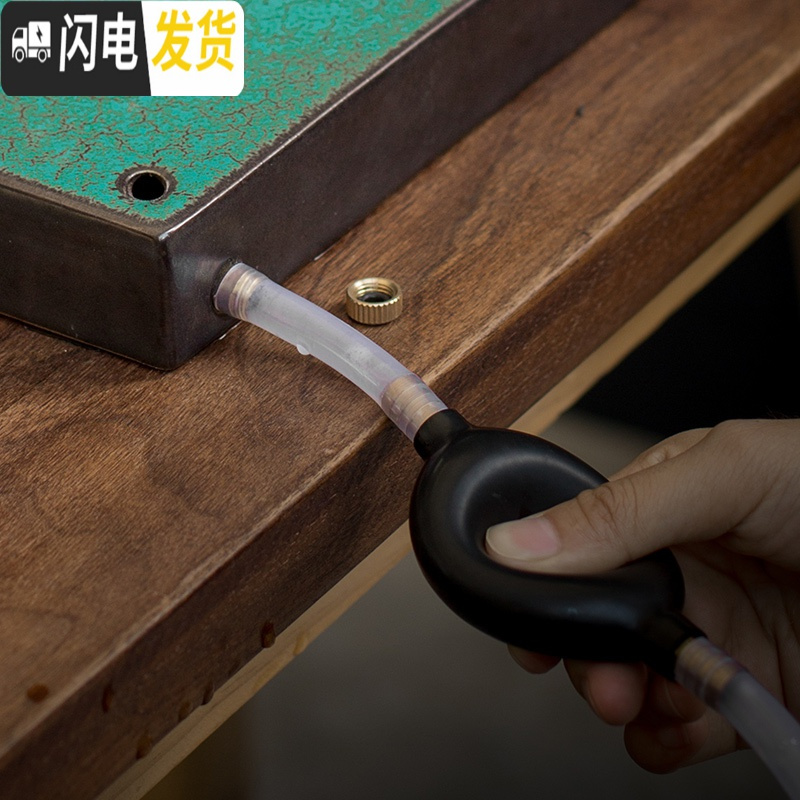 三维工匠干泡茶盘 储水干泡盘陶瓷干泡台简约茶台功夫茶具茶海家用茶托盘 沐宇茶盘R3b