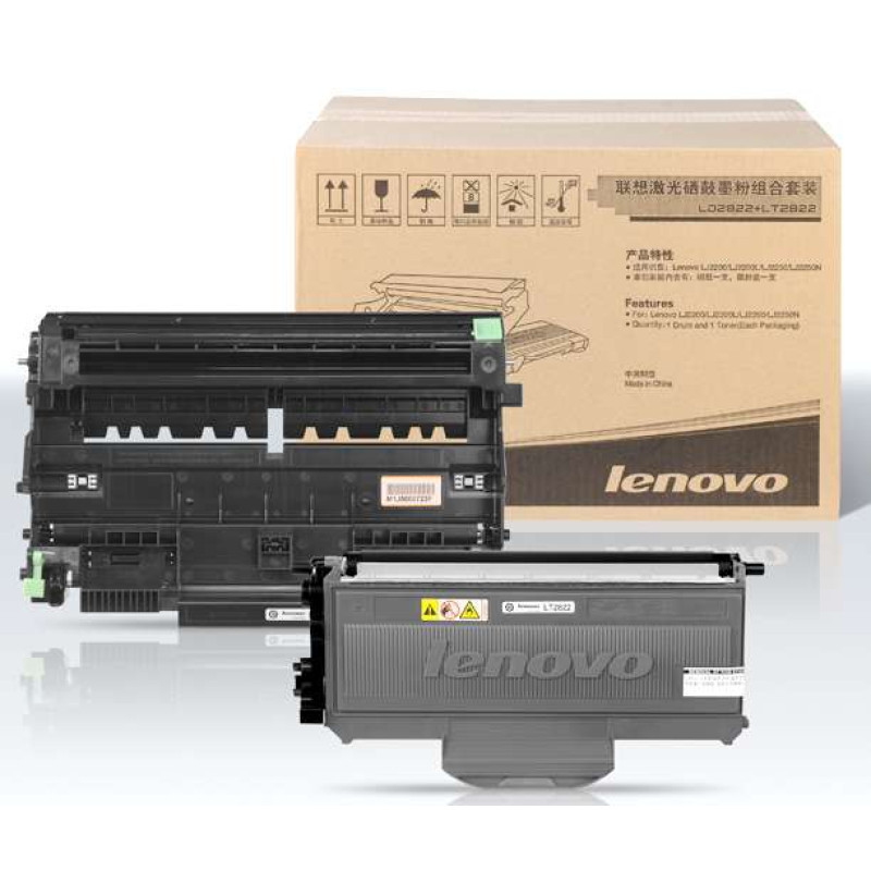 J联想(Lenovo)联想(Lenovo)LD2822黑色硒鼓(适用于LJ2200/2200L/2250/2250N)