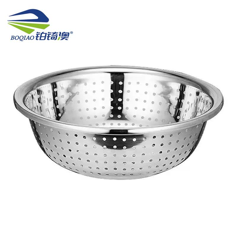 铂锜澳 不锈钢冲孔盆 沥水盆/个图片