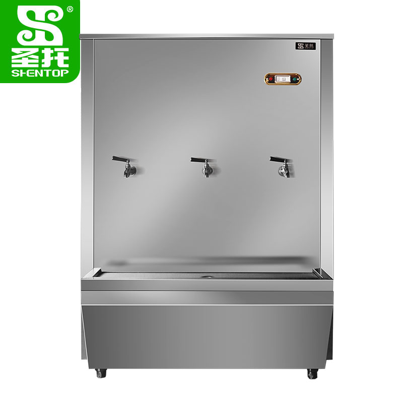 圣托(Shentop)DBA09三出水大容量开水器 大容量电热开水器 商用全自动开水机 食堂餐厅用热水箱高清大图
