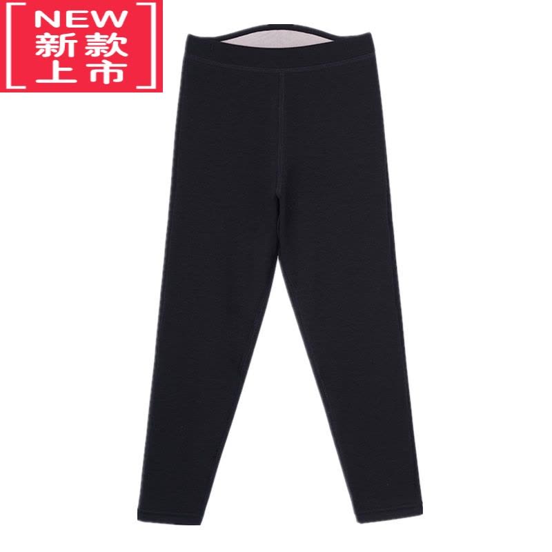 可莉允女童保暖裤内穿三层加厚棉裤中大童冬季裤10岁女孩图片