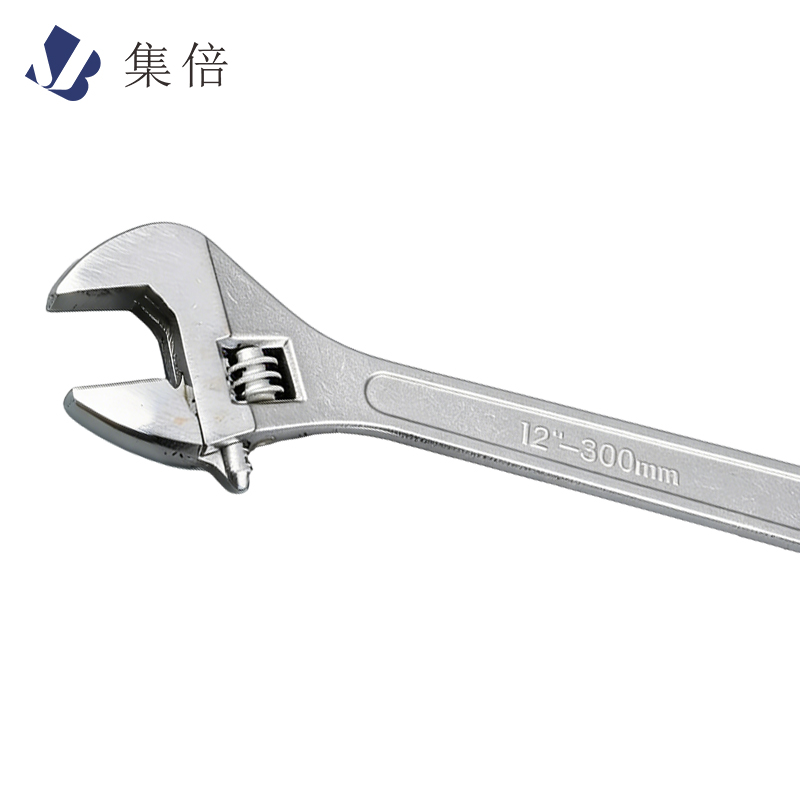 集倍 活动扳手 珍珠镍12寸/把高清大图