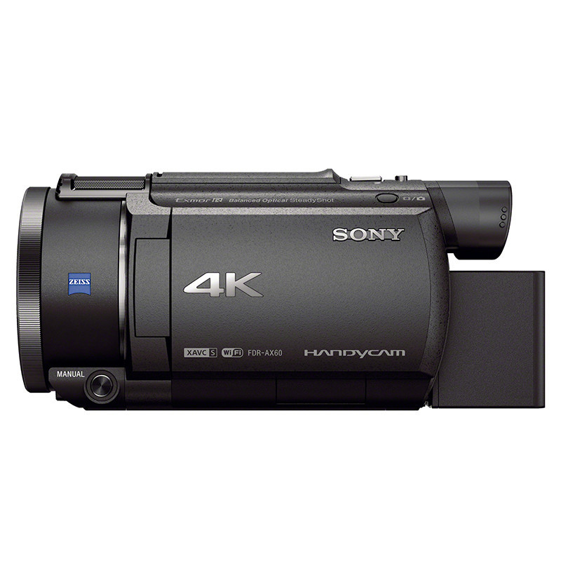 索尼(SONY)FDR-AX60家用/直播4K高清数码摄像机DV/摄影/录像 3英寸屏 约829万像素