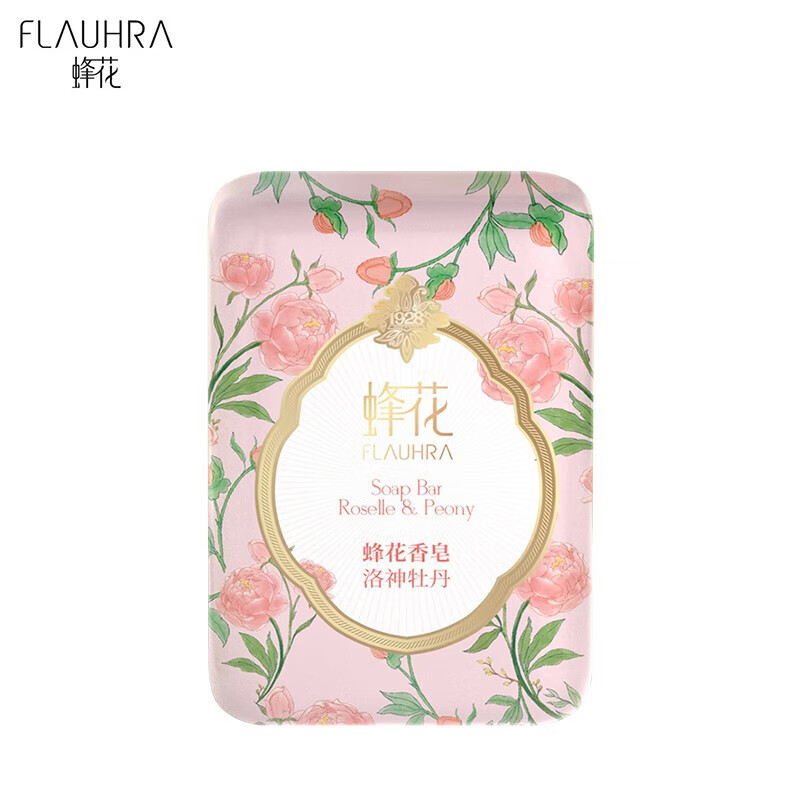 蜂花 精油香氛香皂 组合装18块(梨韵春茶*6+洛神牡丹*6+白檀晚玉*6)
