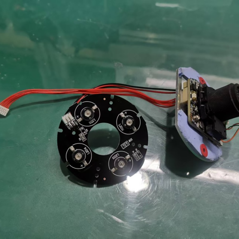 古睿德 机芯影像模组 12V供电 配置4个红外灯 定焦镜头