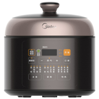 美的(Midea) 电压力锅SS2522P 2.5L底盘加热迷小容量饭煲3-6人使用可调节压力不粘涂层内胆