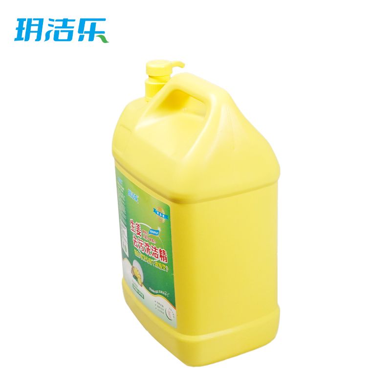玥洁乐 洗洁精 生姜去污5kg/桶高清大图