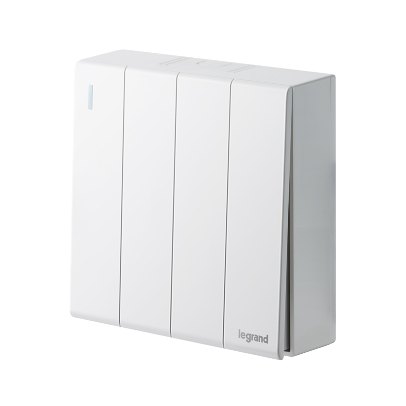 罗格朗 四位双控开关 明装 MP/34/2/3D 个高清大图