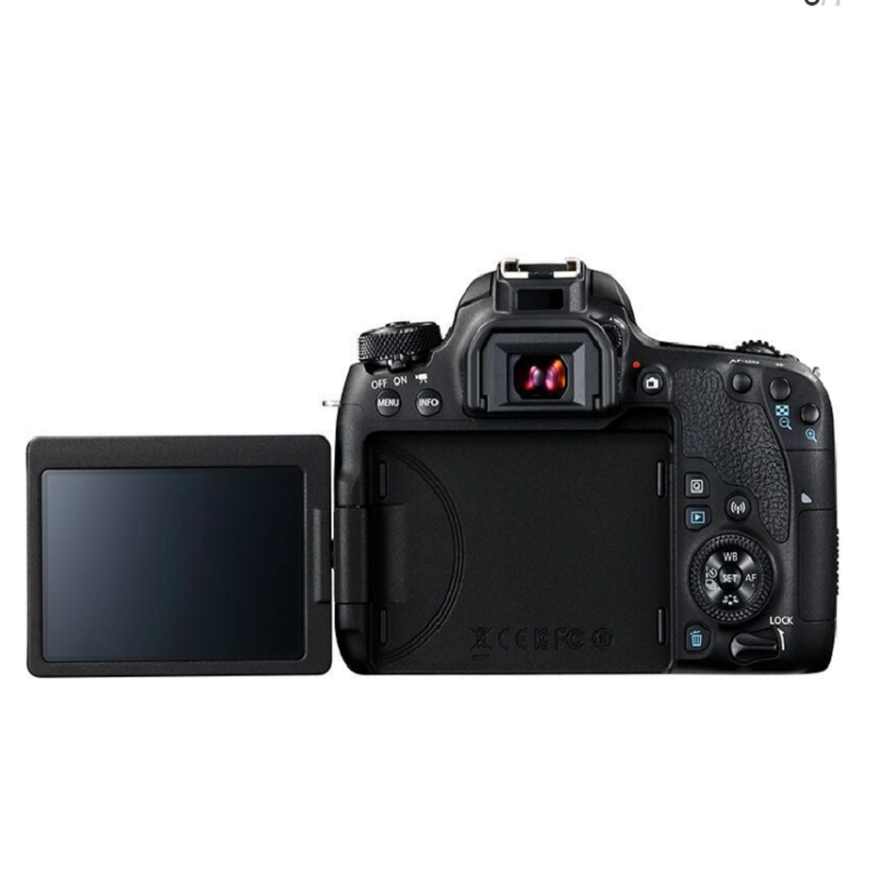 佳能 EOS77D 含EF-S18-135mm IS USM镜头数码单反相机套机 黑色