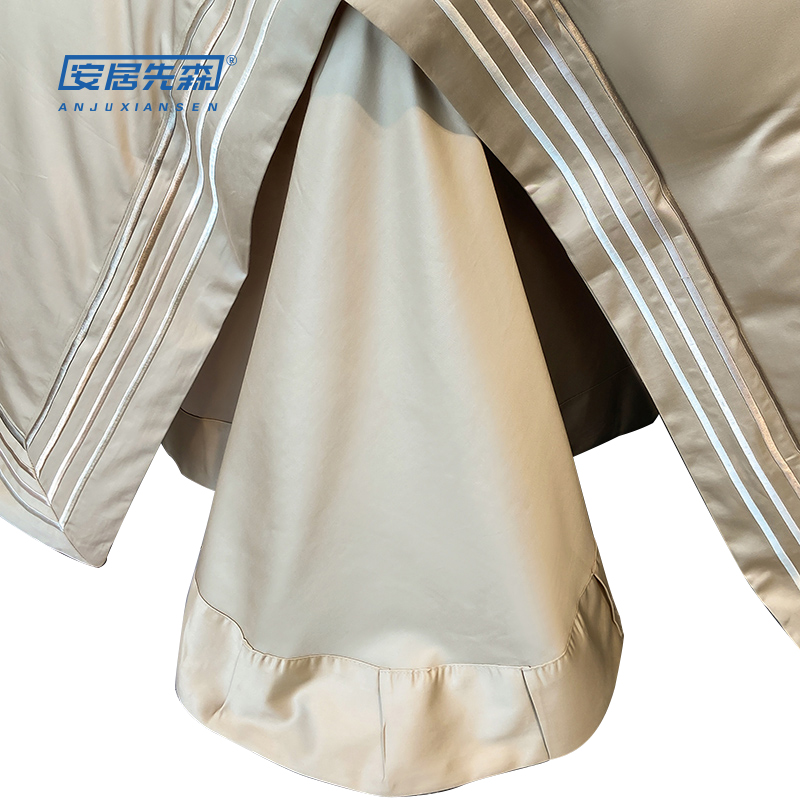 安居先森D1616 100支高支新疆长绒棉ANJU250511索菲特四件套(计价单位:套)高清大图