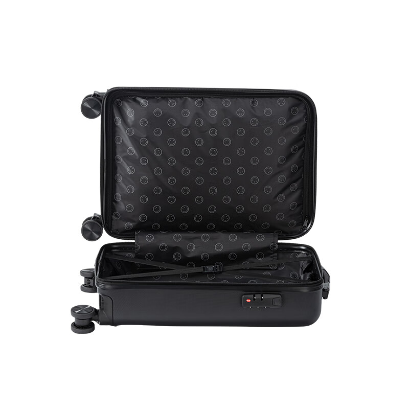 笑脸SMILEY笑脸黑拉杆箱XB21-6002(黑色)高清大图