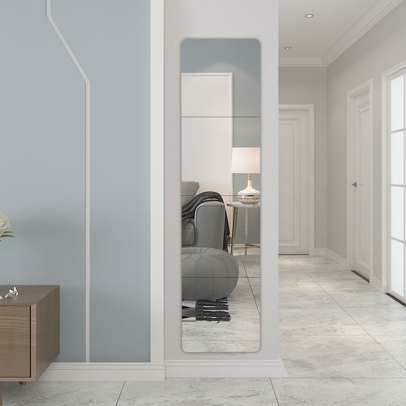 工匠时光全身镜落地卫浴镜子贴墙卫生间洗漱镜子粘贴穿衣镜试衣镜化妆