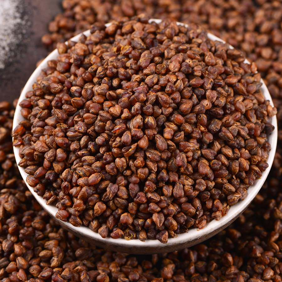 【买2送1】黑苦荞茶荞麦茶凉山苦荞茶500g灌装苦荞茶黑苦荞麦茶浓香型