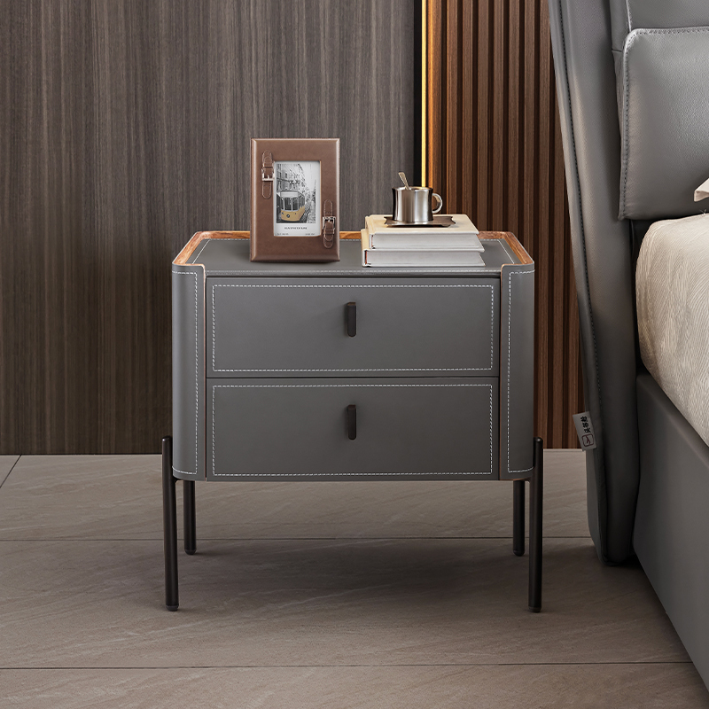 芝华仕cheers芝华仕意式简约轻奢床头柜高级迷你小型储物收纳卧室柜子