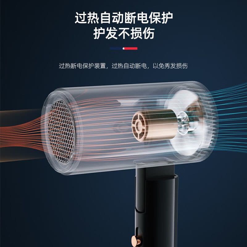 迈卡罗(MACAIIROOS)MC-BQ167便携吹风机电吹风家用大功率吹风筒速干可折叠图片