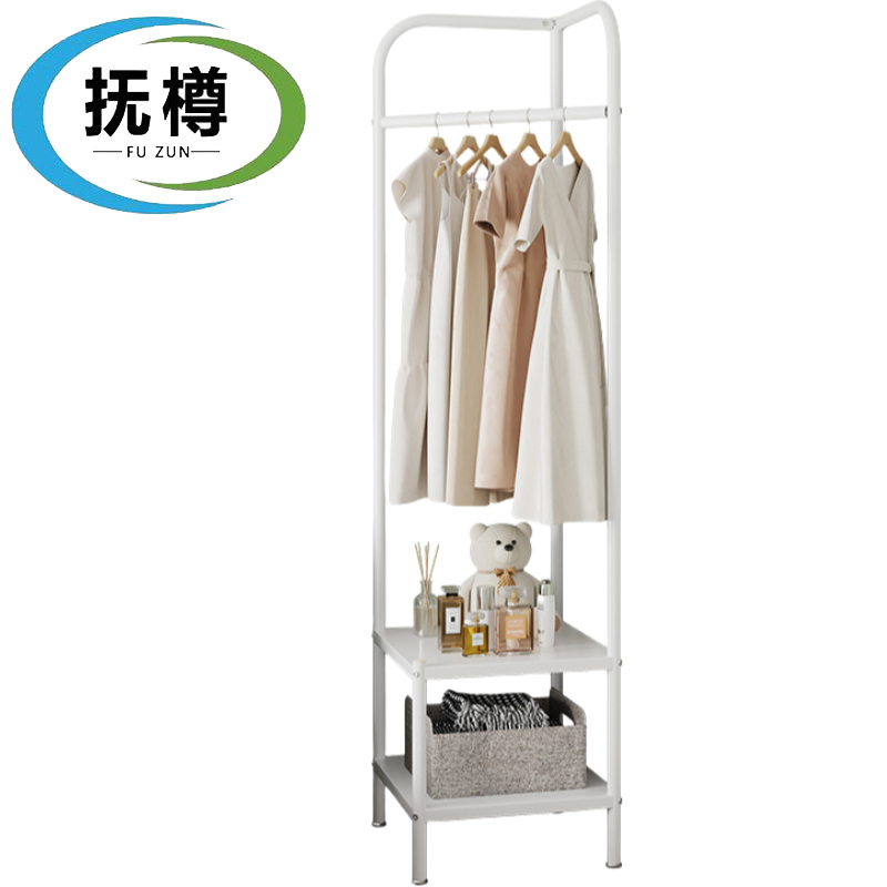 抚樽 衣帽架 白色42*42*190cm