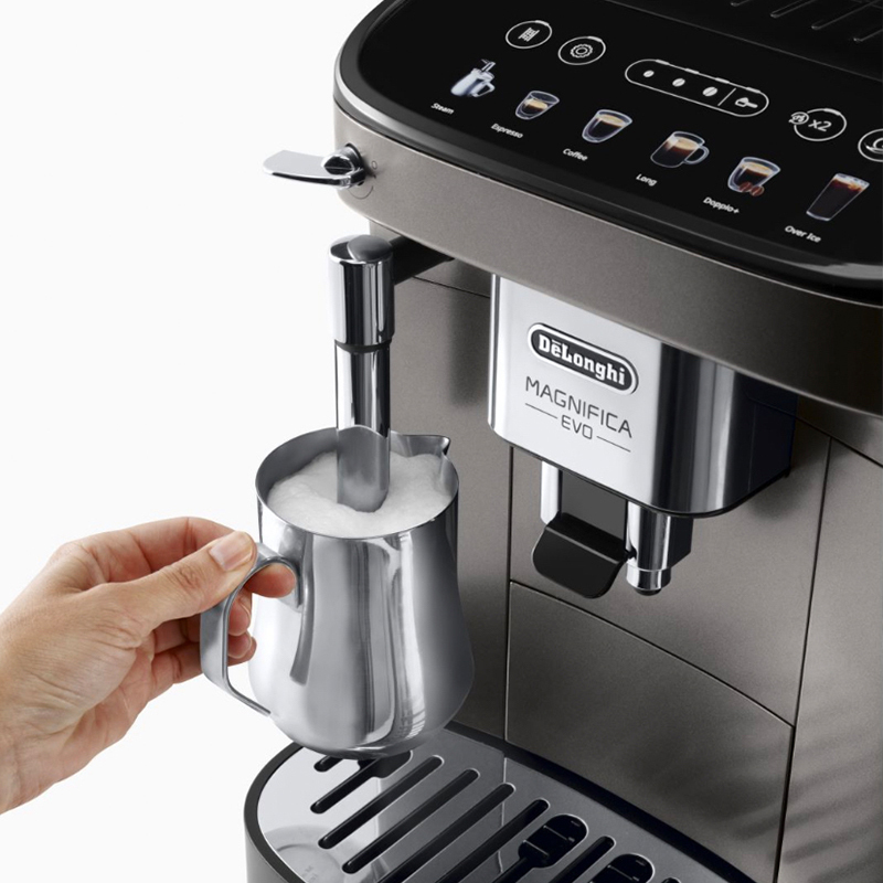 德龙(DeLonghi) 全自动咖啡机原装进口家用办公室咖啡机EMAX触屏咖啡机意式小型家用一键萃取高清大图