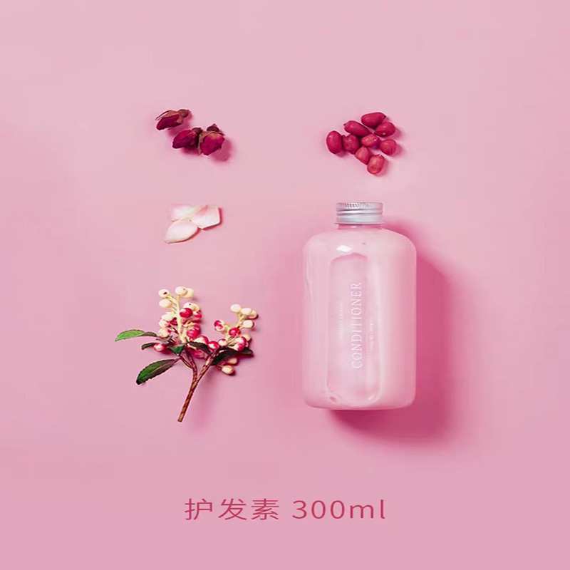 TriptychOfLune三谷护发素无硅油氨基酸丰盈柔顺400ml大容量家庭装(樱花和果子香型)
