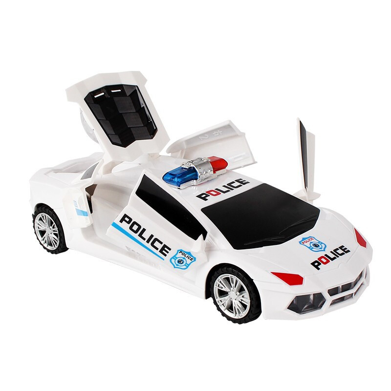 林檎跳舞车灯光音乐会跳舞旋转万向警车抖音玩具会跳舞的汽车送女朋友