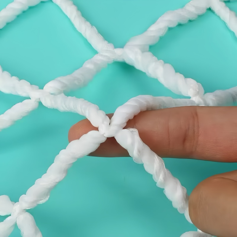 日目 防护网隔离网 网孔5cm*绳粗8mm白色/平方米高清大图