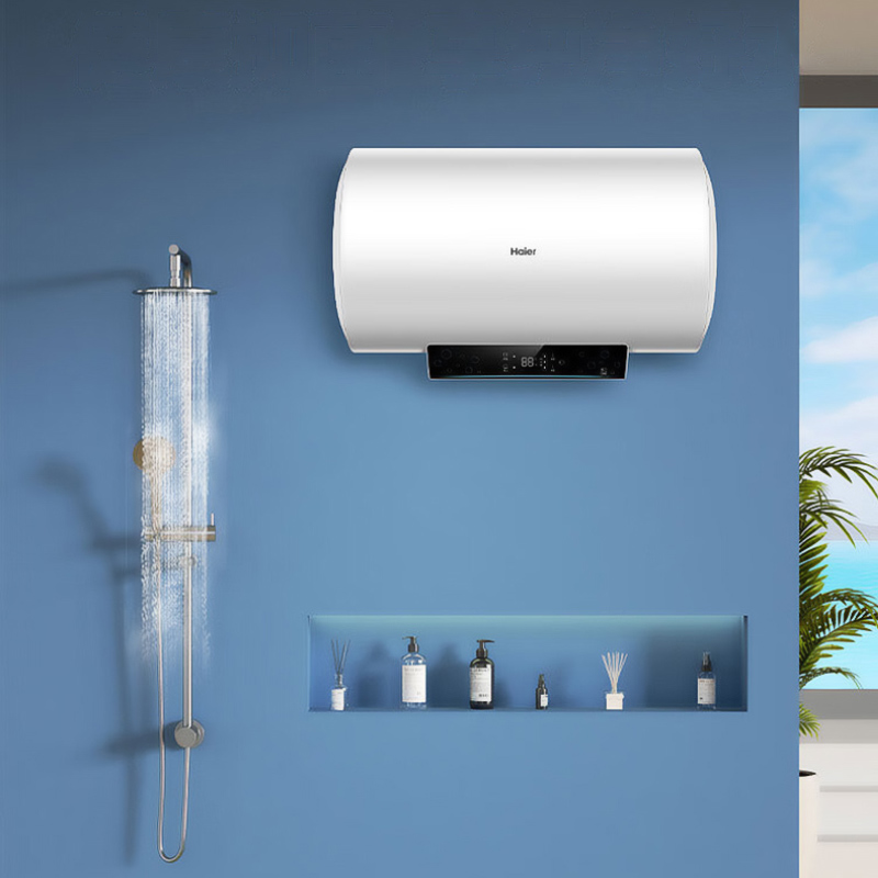 海尔(Haier)电热水器60升家用洗澡淋浴3000W速热高温抑菌一级能效四季温水智能断电记忆 PA6Pro高清大图