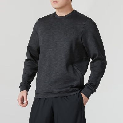 安德玛(Under Armour)男装新款运动服跑步健身训练服休闲卫衣时尚套头衫1379667-001 ZP 1379667-001/黑色 L