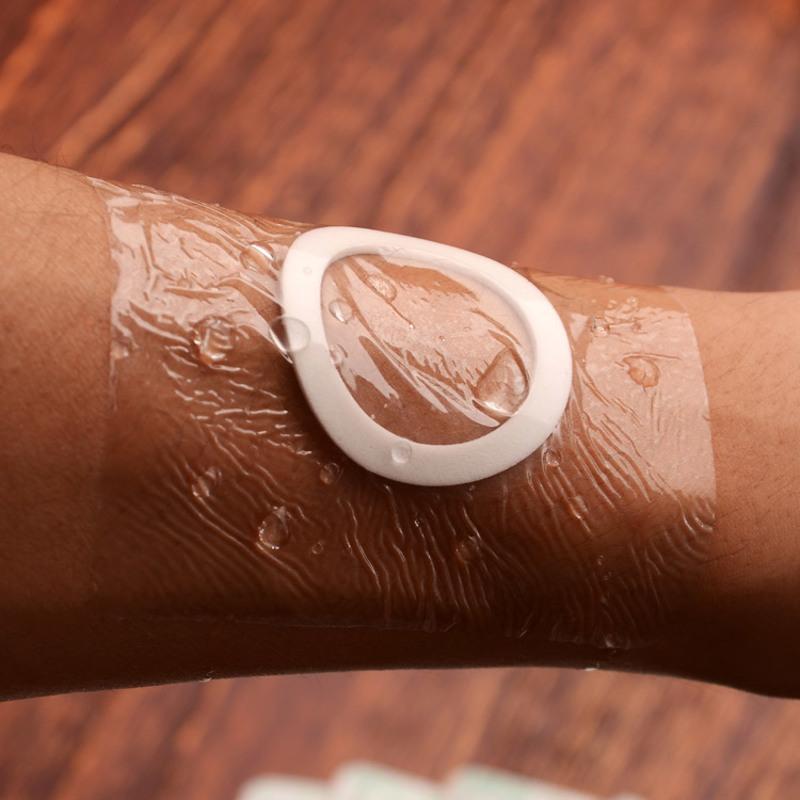 医胶布pu防水贴膜一次性用洗澡透明肚脐穴位贴过敏低透气敷贴 pu膜 5*