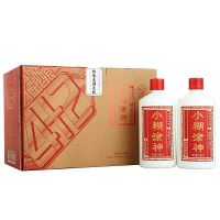 小糊涂仙公司品牌小糊涂神 佳酿4+2(量贩裸瓶装) 浓香型白酒 52度 500ml*6瓶 整箱装